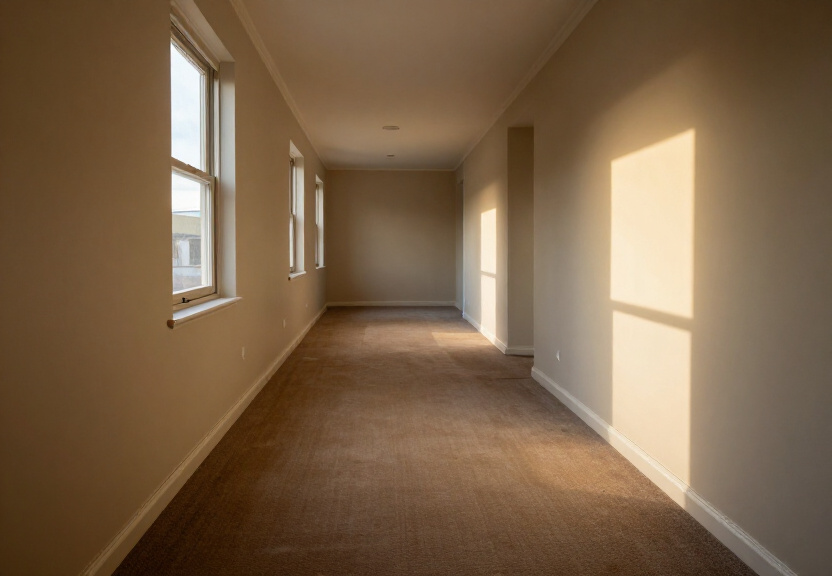 Fresh, odour-free living room in Russell Lea after professional removal